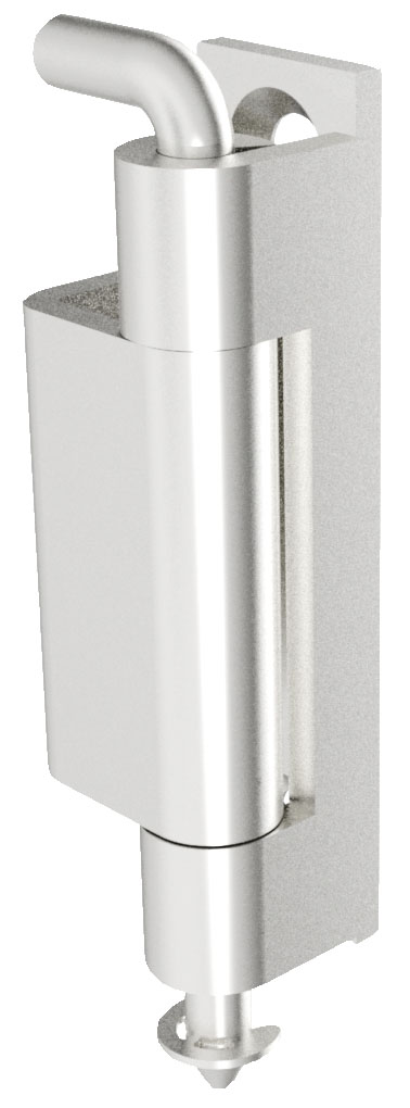 4-122 Потайная петля для накладных дверей (отбортовка 20 мм)